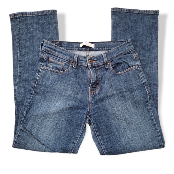 Levi's 515 Bootcut Men's Blue Denim Jeans - Size 4 Regular Fit - Picture 10 of 14